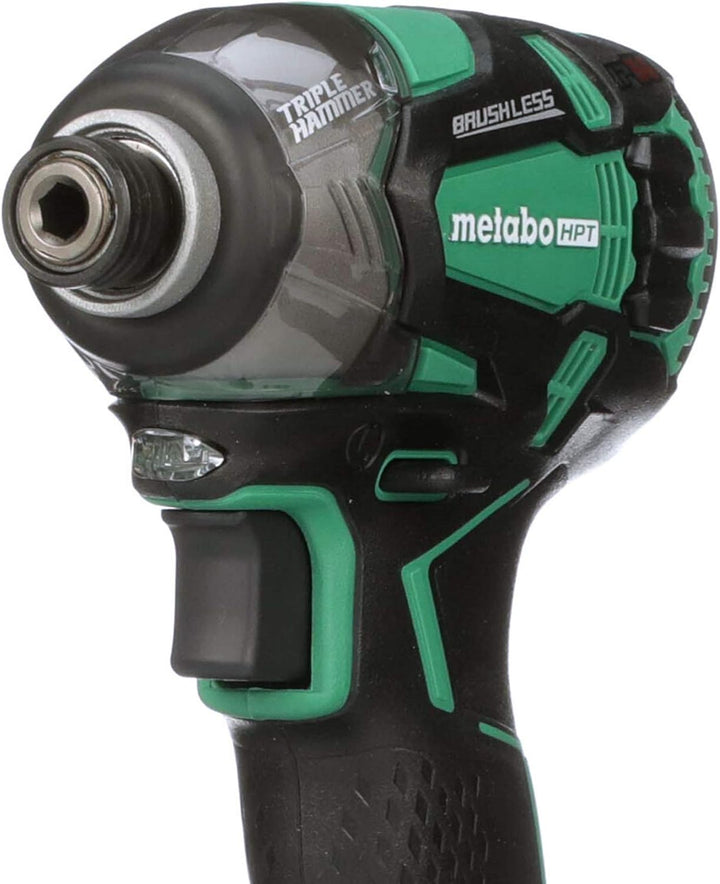 Metabo HPT 18V Cordless Impact Driver Kit - IP56 Compliant