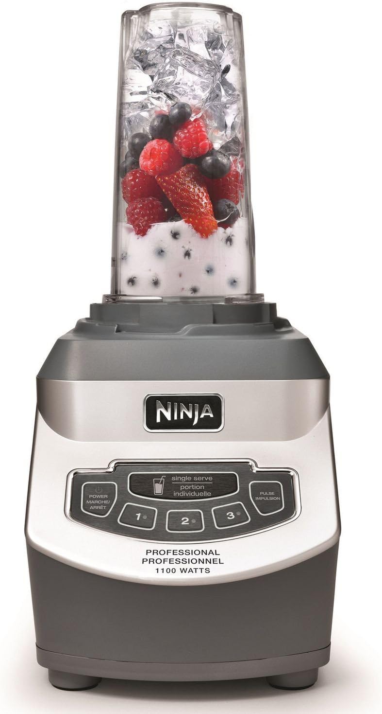 Ninja Professional Countertop Blender - Silver & Grey