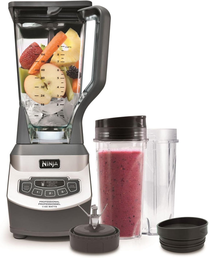 Ninja Professional Countertop Blender - Silver & Grey