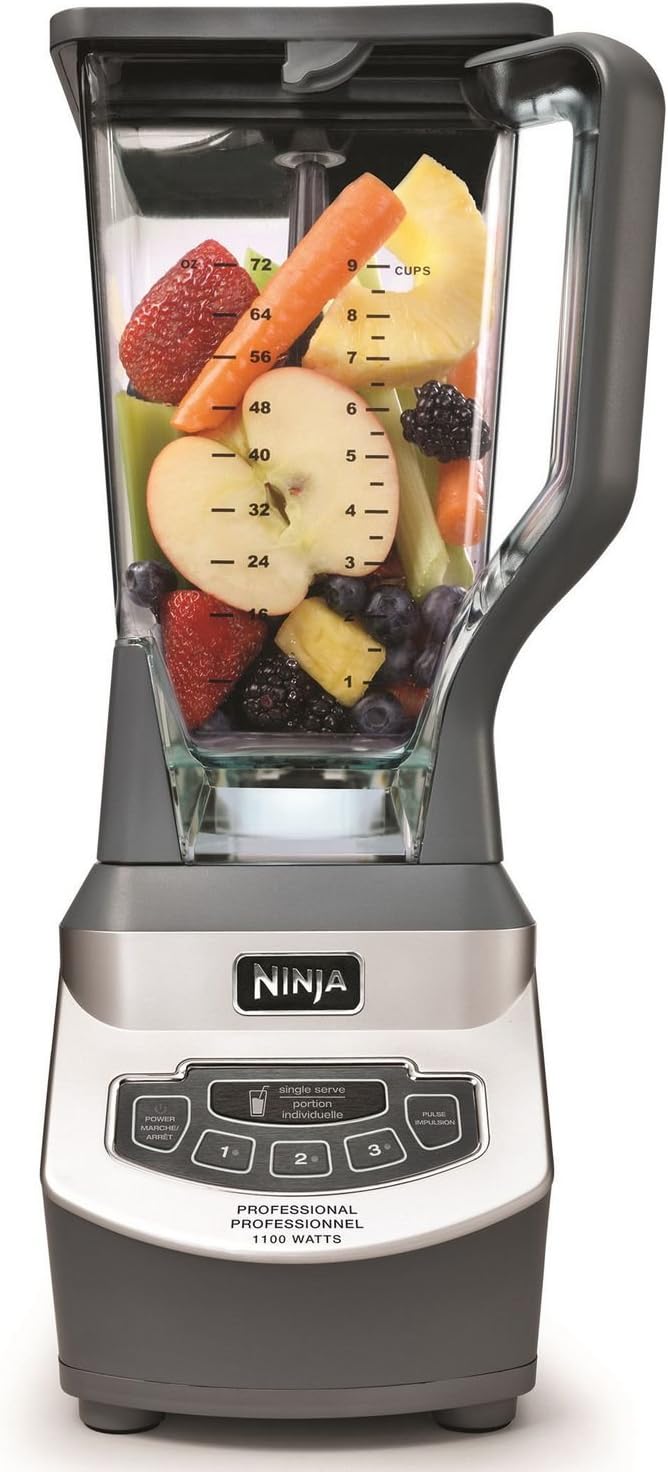 Ninja Professional Countertop Blender - Silver & Grey