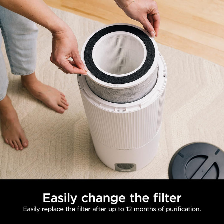 Shark Air Purifier Max with True HEPA Filter & Odour Lock - White - Canadian Version