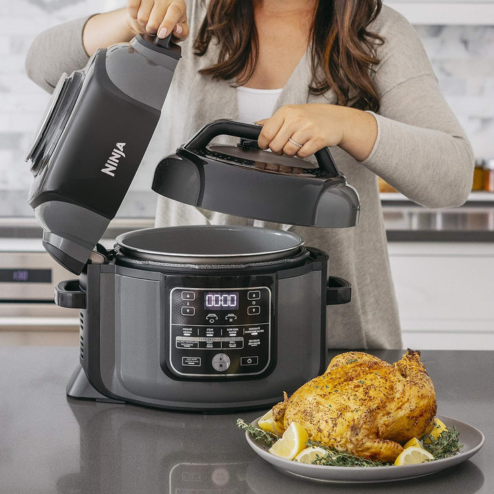 Ninja Foodi 9 in 1 Pressure Slow Cooker  & Air Fryer - Black & Gray - Canadian Version