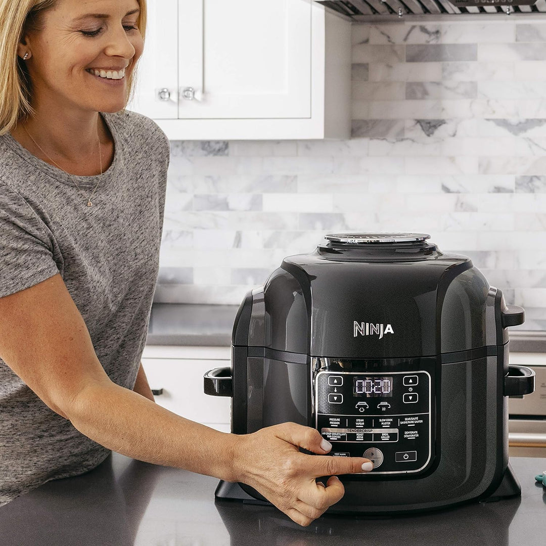 Ninja Foodi 9 in 1 Pressure Slow Cooker  & Air Fryer - Black & Gray - Canadian Version