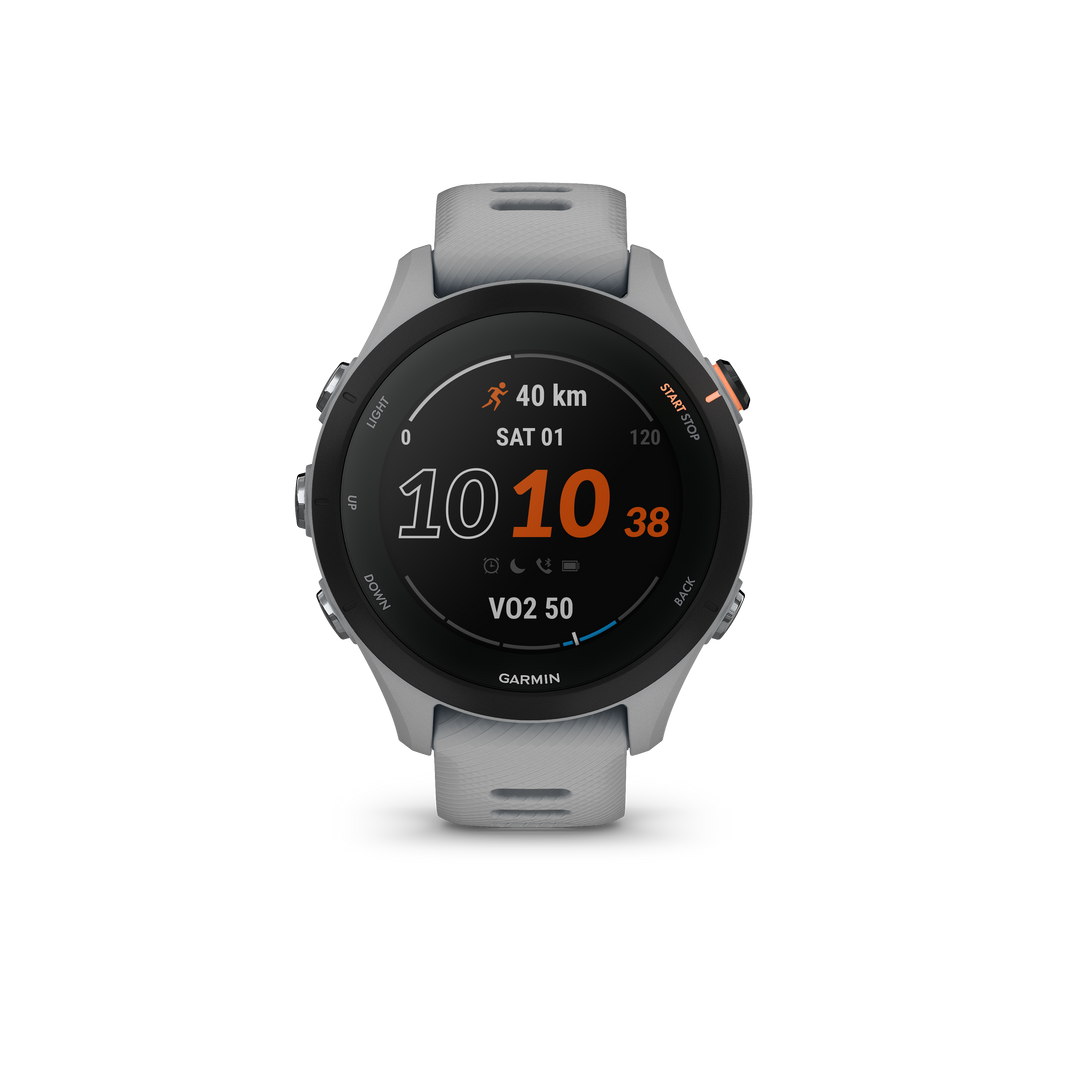 Garmin Forerunner 255S 41mm GPS Running Smartwatch - Powder Gray