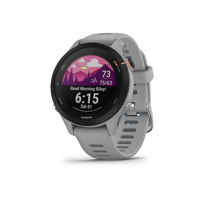 Garmin Forerunner 255S 41mm GPS Running Smartwatch - Powder Gray