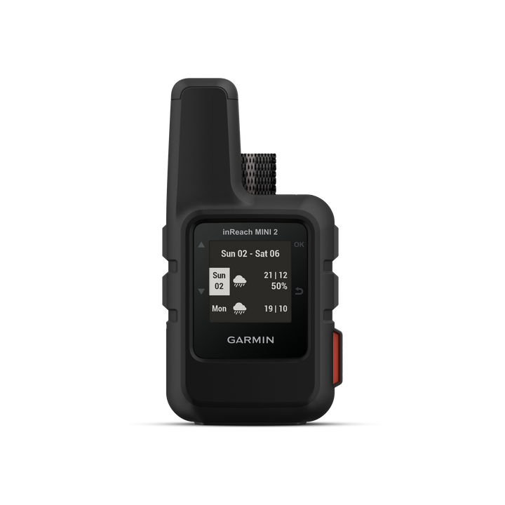 Garmin InReach Mini 2 Satellite Communicator With Hiking Handheld - Black