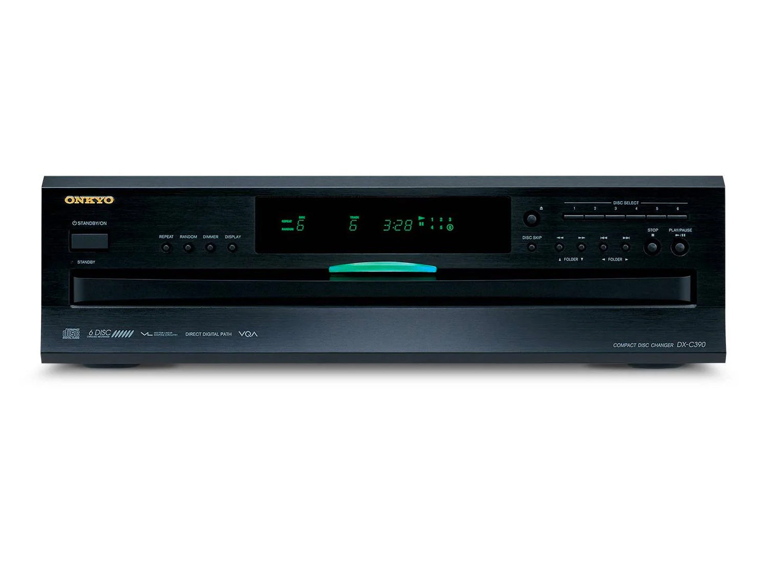 Onkyo Changeur CD 6 disques DXC390 - Noir