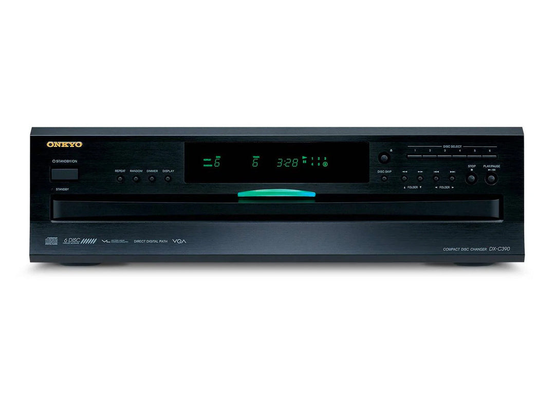 Onkyo 6 Disc CD Changer DXC390 - Black