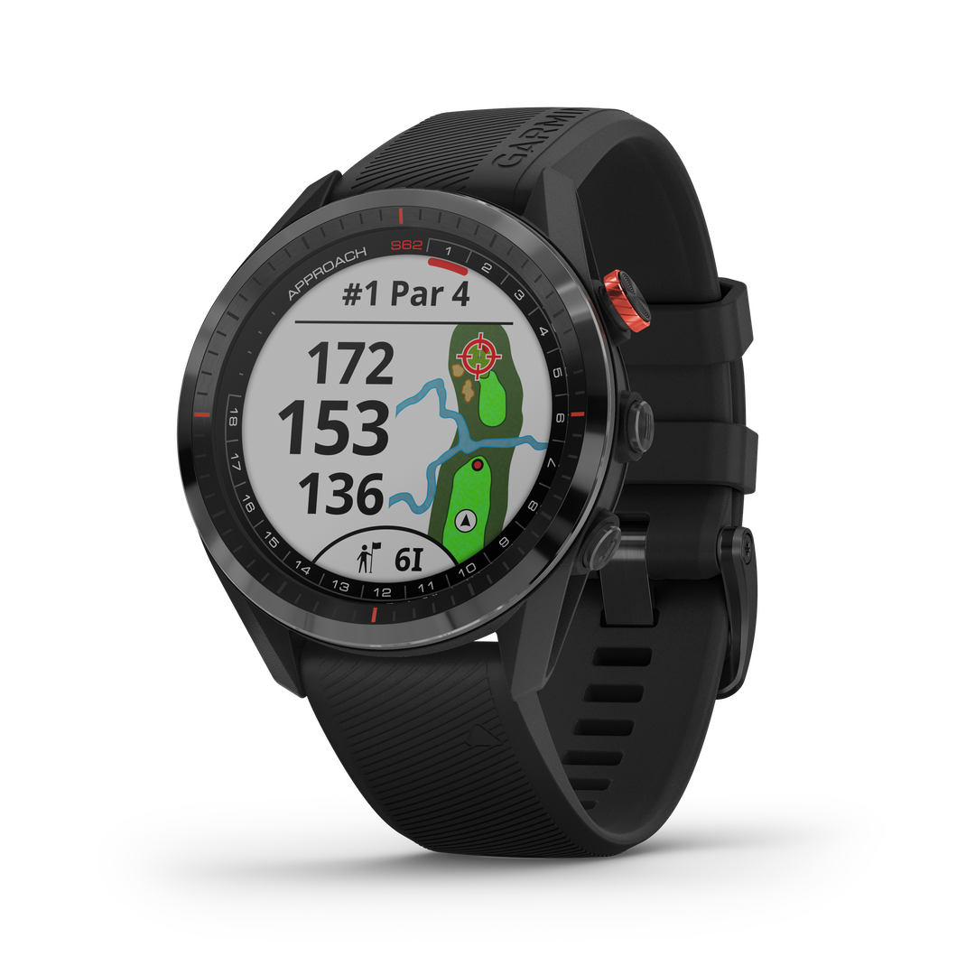 Garmin Approach S62 Premium Golf GPS Watch - Black