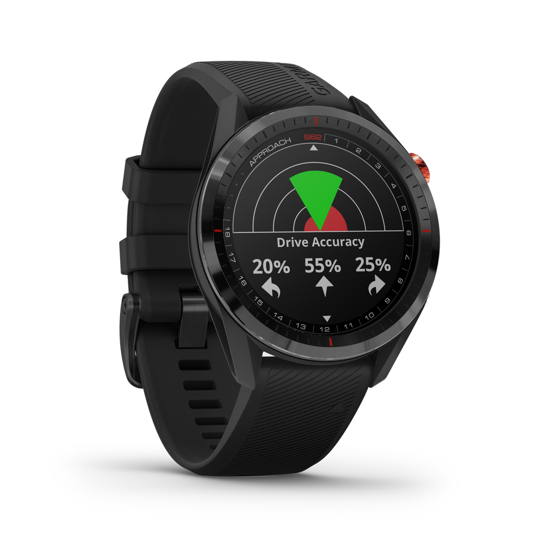 Garmin Approach S62 Premium Golf GPS Watch - Black