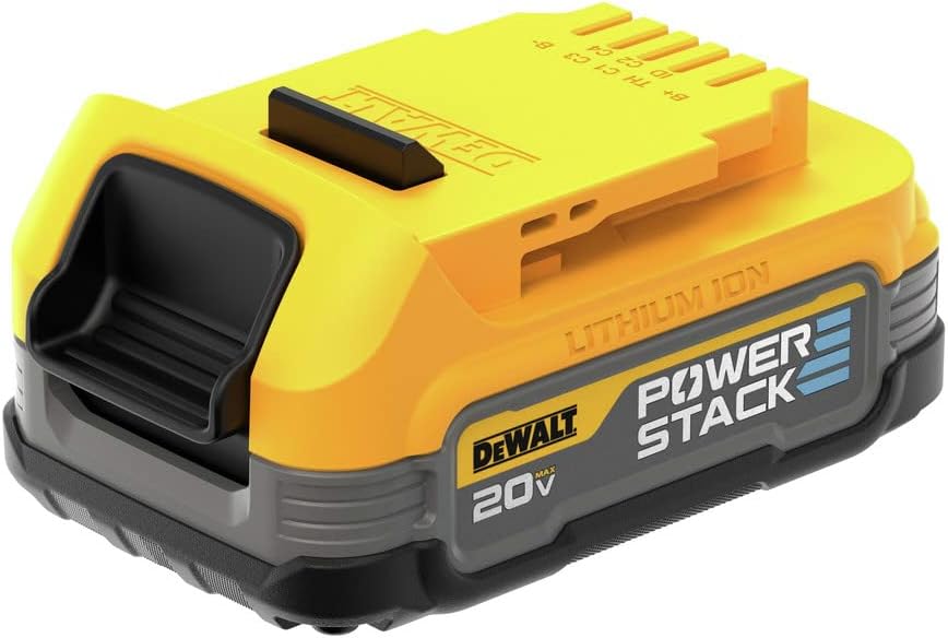 Kit de démarrage Dewalt 20V Max avec batterie compacte Powerstack et chargeur