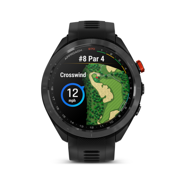 Garmin Approach S70 Premiun Golf GPS Watch - Black