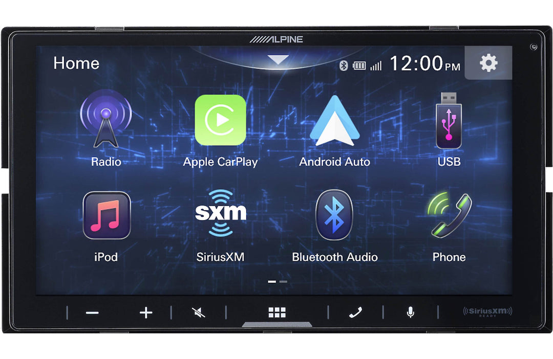 Alpine 7" Mech Less Receiver with Apple CarPlay & Android Auto