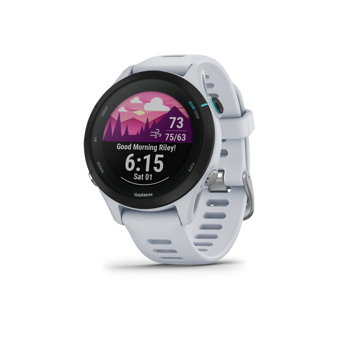 Garmin Forerunner 255S Music Watch - Whitstone