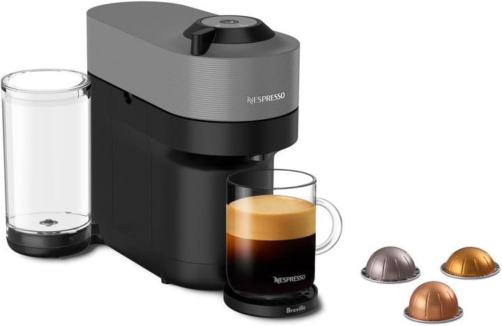 Nespresso Vertuo Pop Coffee and Espresso Machine by Breville - Dark Grey