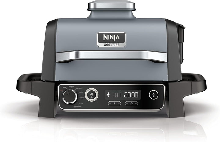 Ninja Woodfire 7-in-1 Outdoor Grill Master -BBQ Smoker & Outdoor Air Fryer - Black