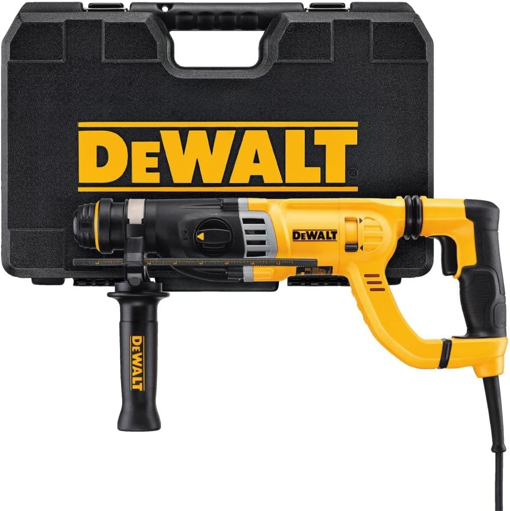 Dewalt - Perceuse à percussion rotatif 1-1/8" avec poignée en D à amortisseurs