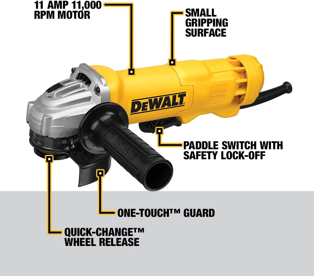 Dewalt 4-1/2" Angle Grinder Tool