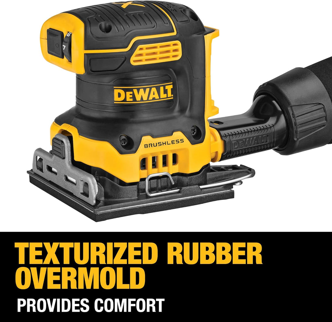 Dewalt 20V Max XR Brushless Cordless 1/4 Sheet Variable Speed Sander