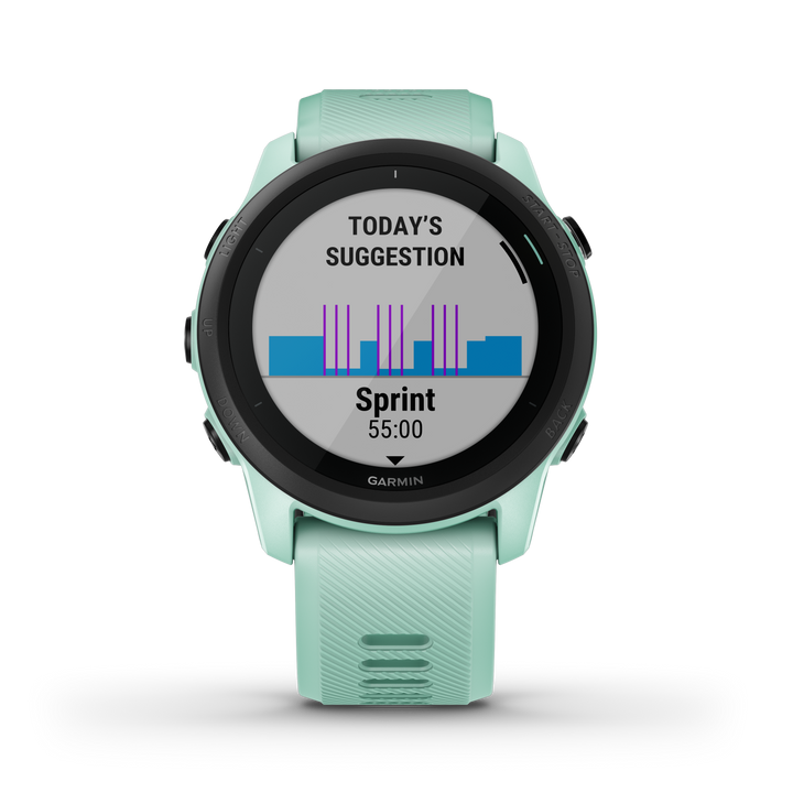 Garmin Forerunner 745 GPS Running Smartwatch with Training Stats - Tropic