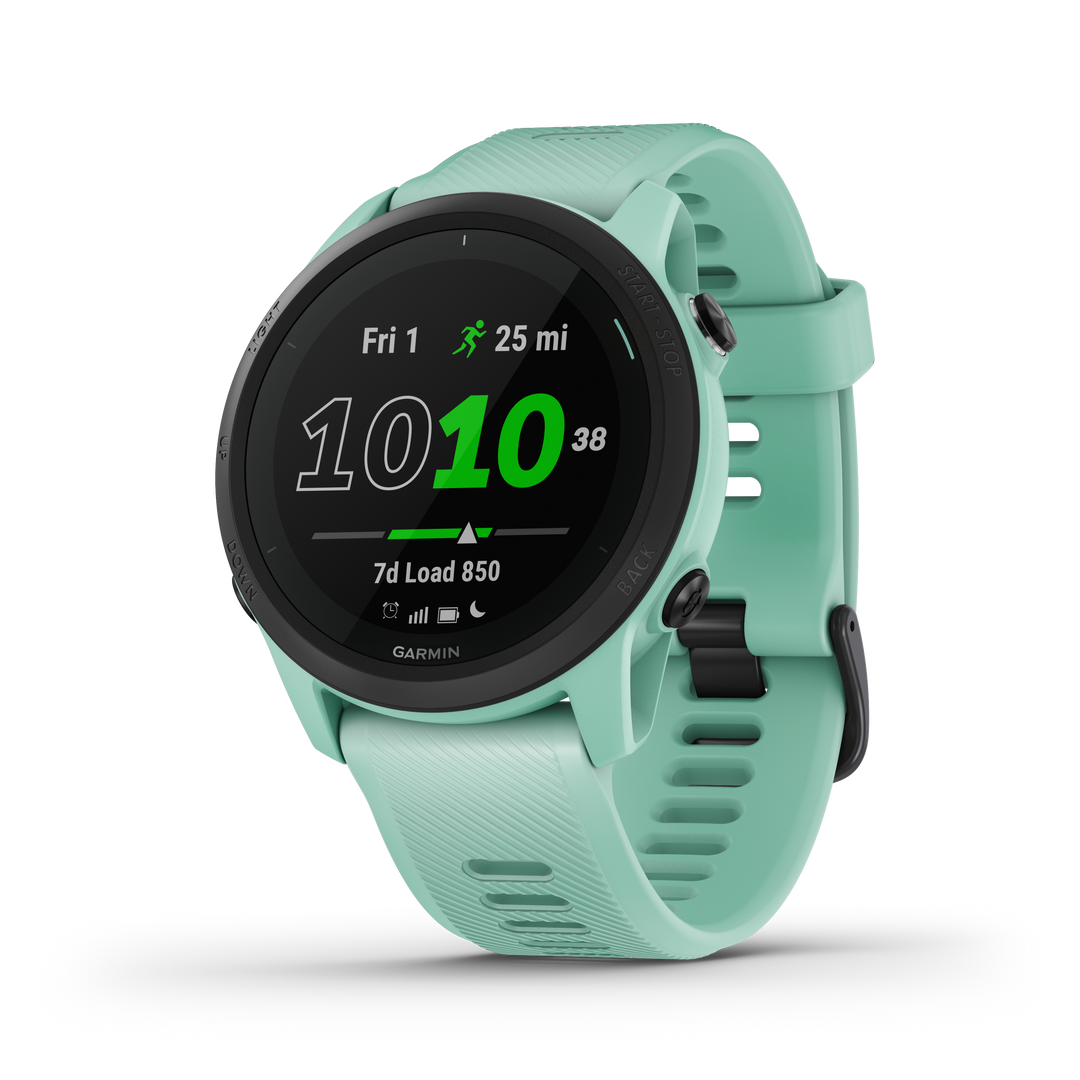 Garmin Forerunner 745 GPS Running Smartwatch with Training Stats - Tropic