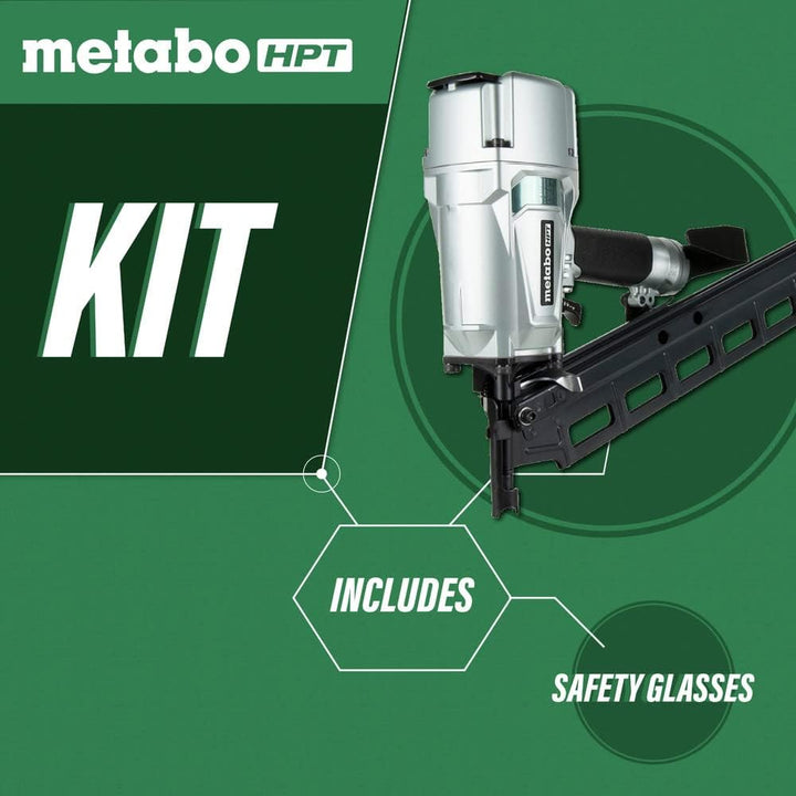 Metabo 2" up to 3-1/4" HPT Framing Nailer with Plastic Collated