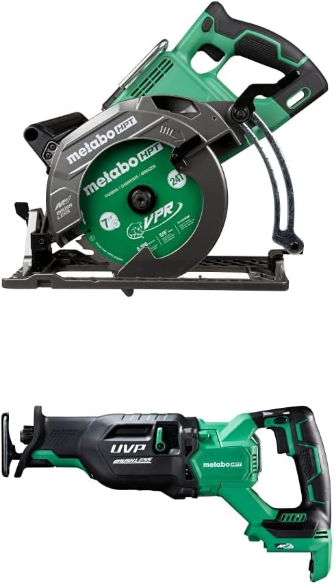 Metabo HPT 36V MultiVolt Cordless Rear Handle Circular Saw Kit with 7-1/4" Blade