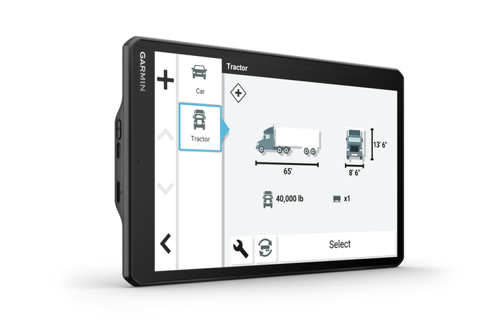 Garmin Dezl OTR1010 Truck Navigator