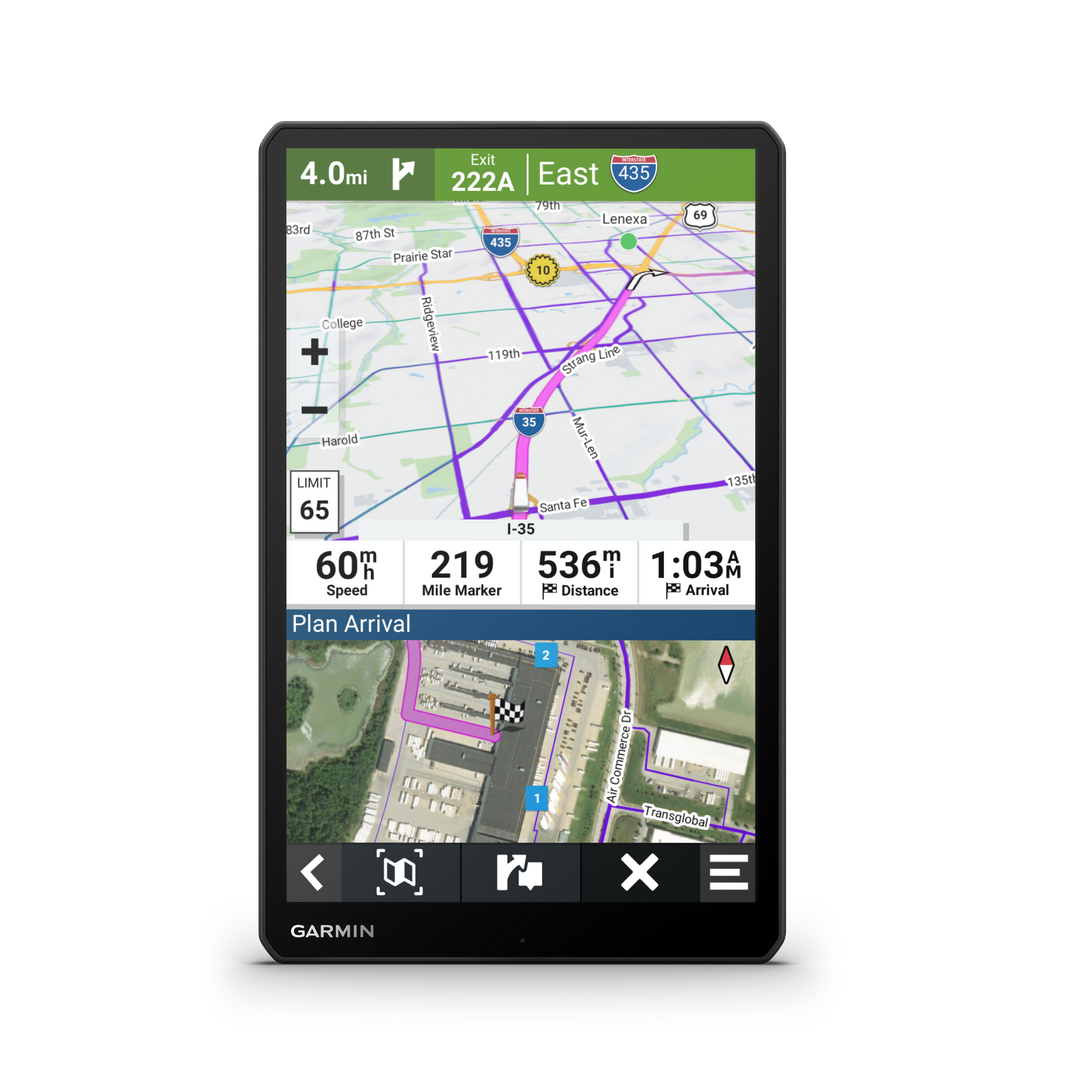 Garmin Dezl OTR1010 Truck Navigator