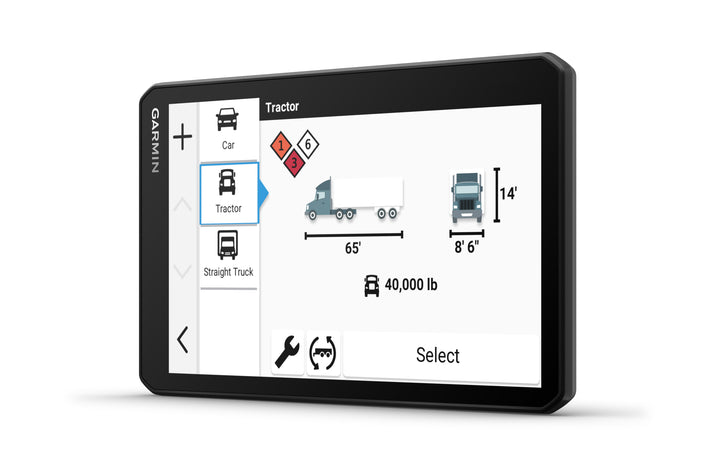 Garmin Dezl  OTR725 Truck Navigator