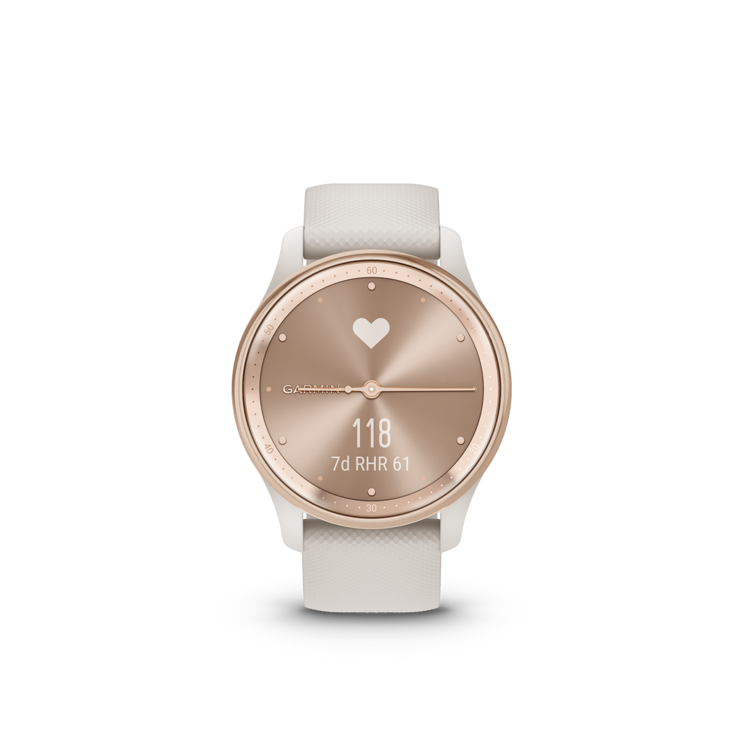 Garmin Vivomove Trend Smartwatch - Peach Gold