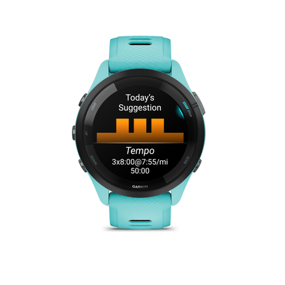 Garmin Forerunner 265 - Aqua Black