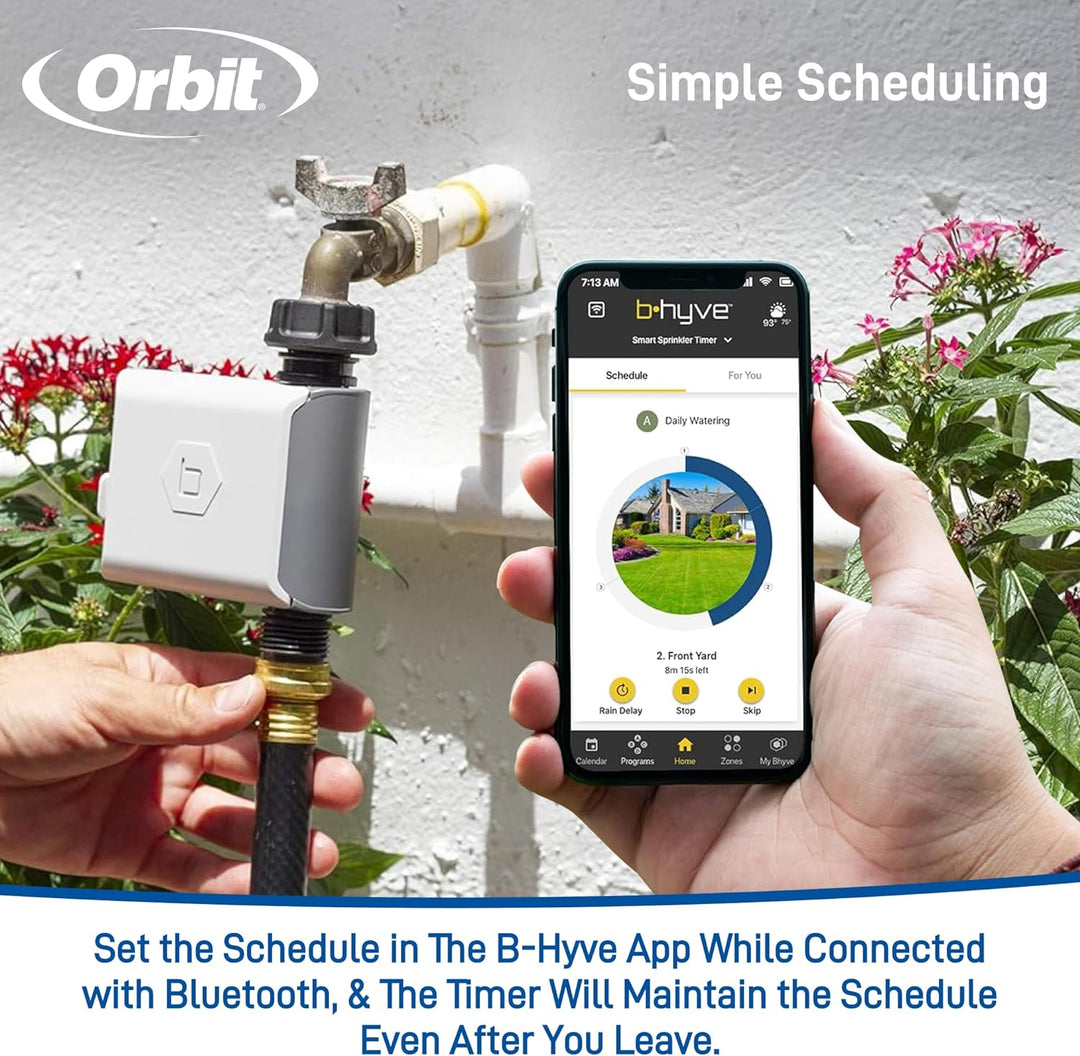 Orbit B-hyve Bluetooth Hose Faucet Timer - Gray