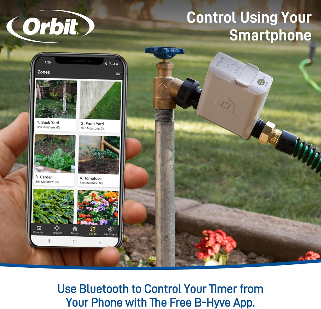 Orbit B-hyve Bluetooth Hose Faucet Timer - Gray