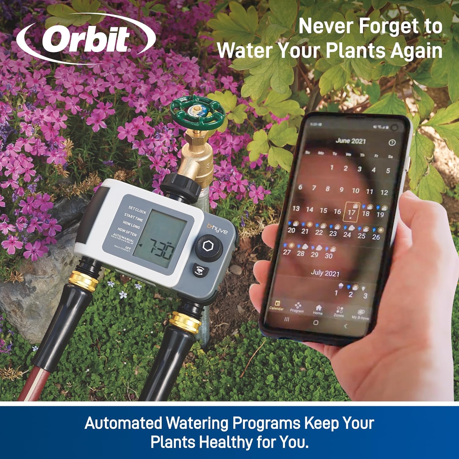 Orbit B-hyve XD 2-Port Smart Hose Watering Timer (minuteur d'arrosage intelligent)