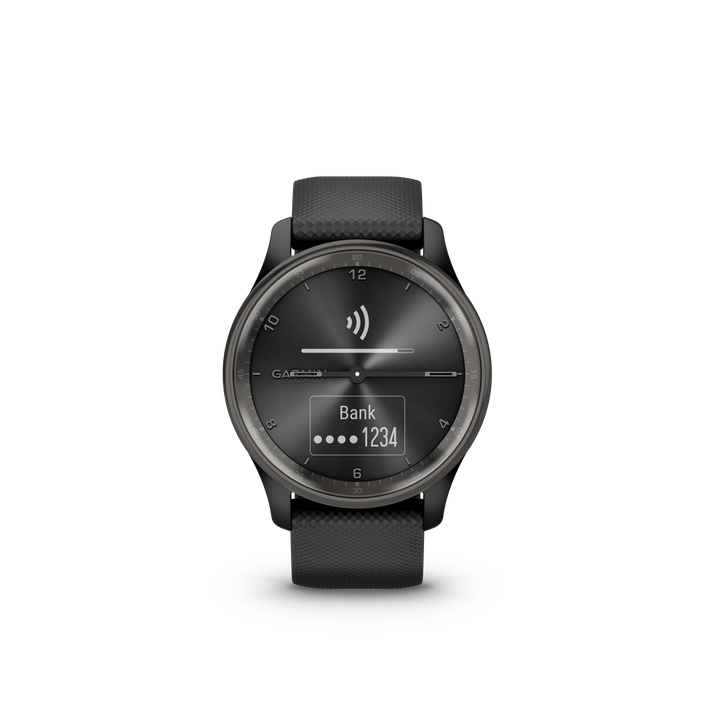 Garmin Vivomove Trend Smartwatch - Black