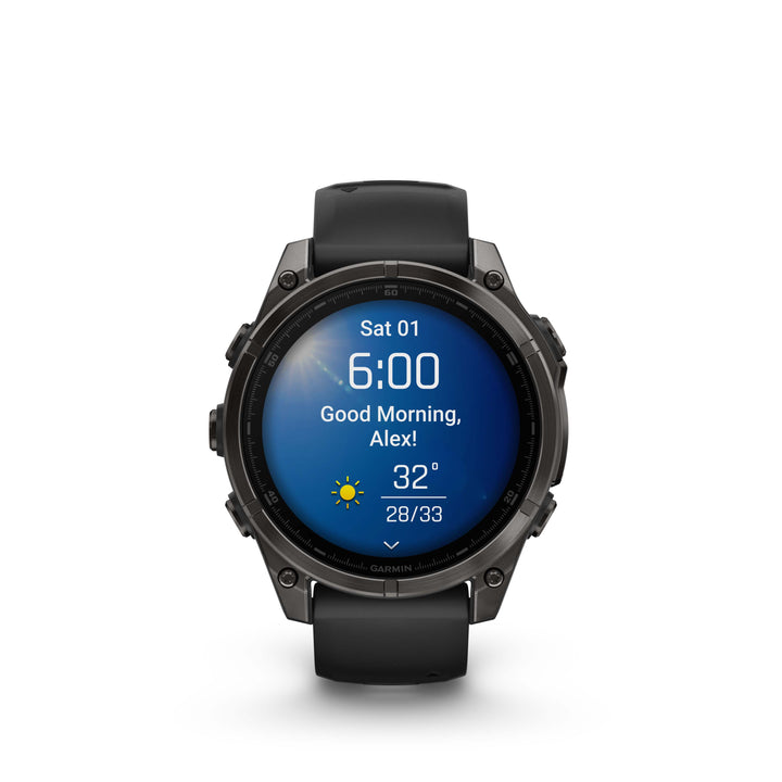 Garmin Fenix 8 47mm Amoled - Sapphire Carbon Gray