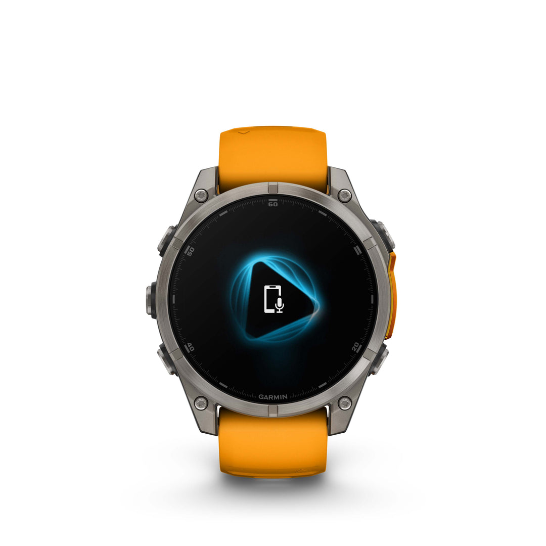 Garmin Fenix 8 47mm Amoled Sapphire - Spark Orange