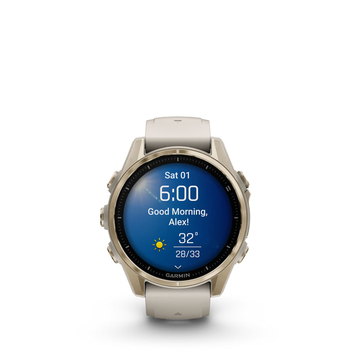 Garmin Fenix 8 43mm Amoled - Sapphire Soft Gold