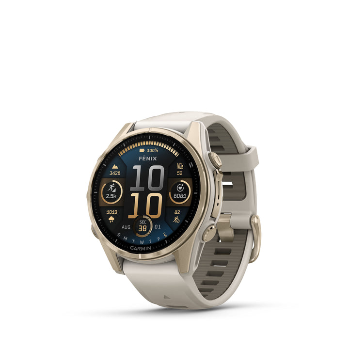 Garmin Fenix 8 43mm Amoled - Sapphire Soft Gold