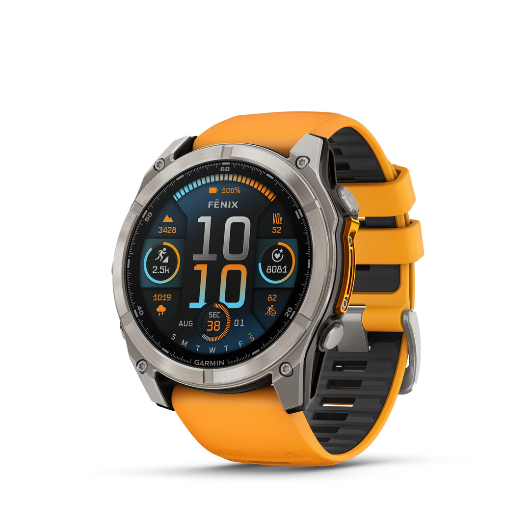 Garmin Fenix 8 51mm Amoled Sapphire - Spark Orange