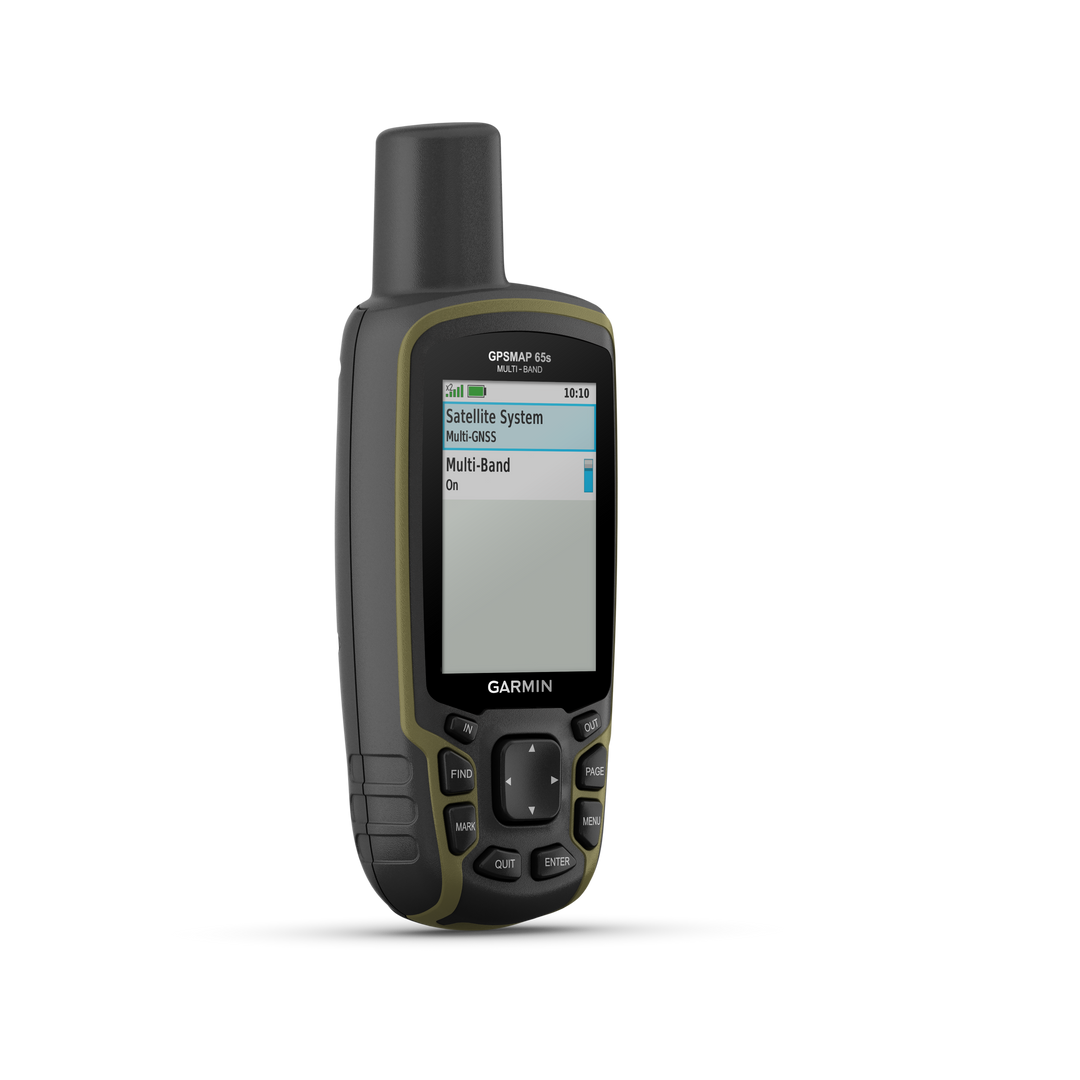 Garmin GPSMAP65S 2.6" Button-Operated Handheld with Altimeter and Compass Satellite Support - Color Display