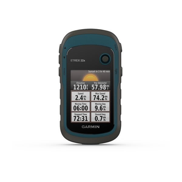 Garmin eTrex 22x Rugged Handheld GPS Navigator - Black & Navy