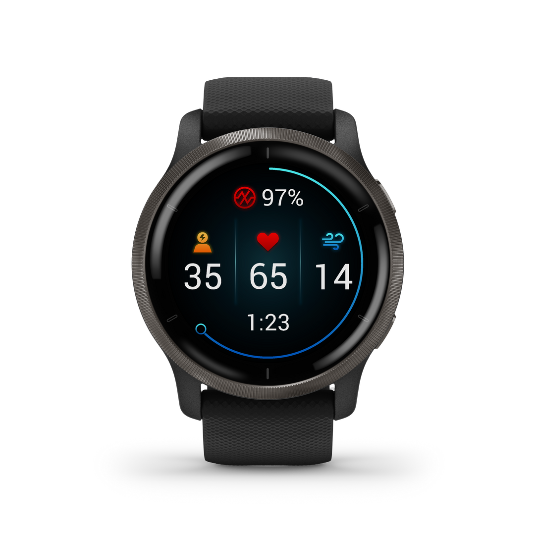 Garmin Venu 2 45mm Smartwatch Black