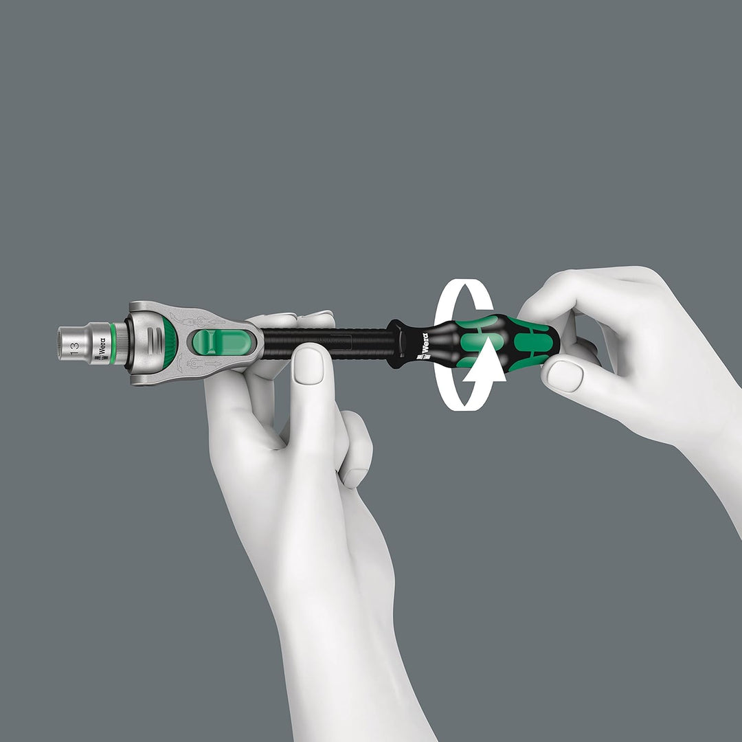 Wera 8100 SB 9 Zyklop Speed Ratchet 3/8"  Imperial - Set