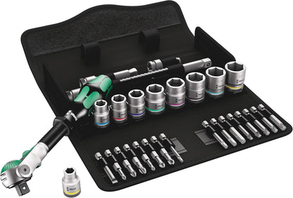 Wera 8100 SB 9 Zyklop Speed Ratchet 3/8" Imperial - Set