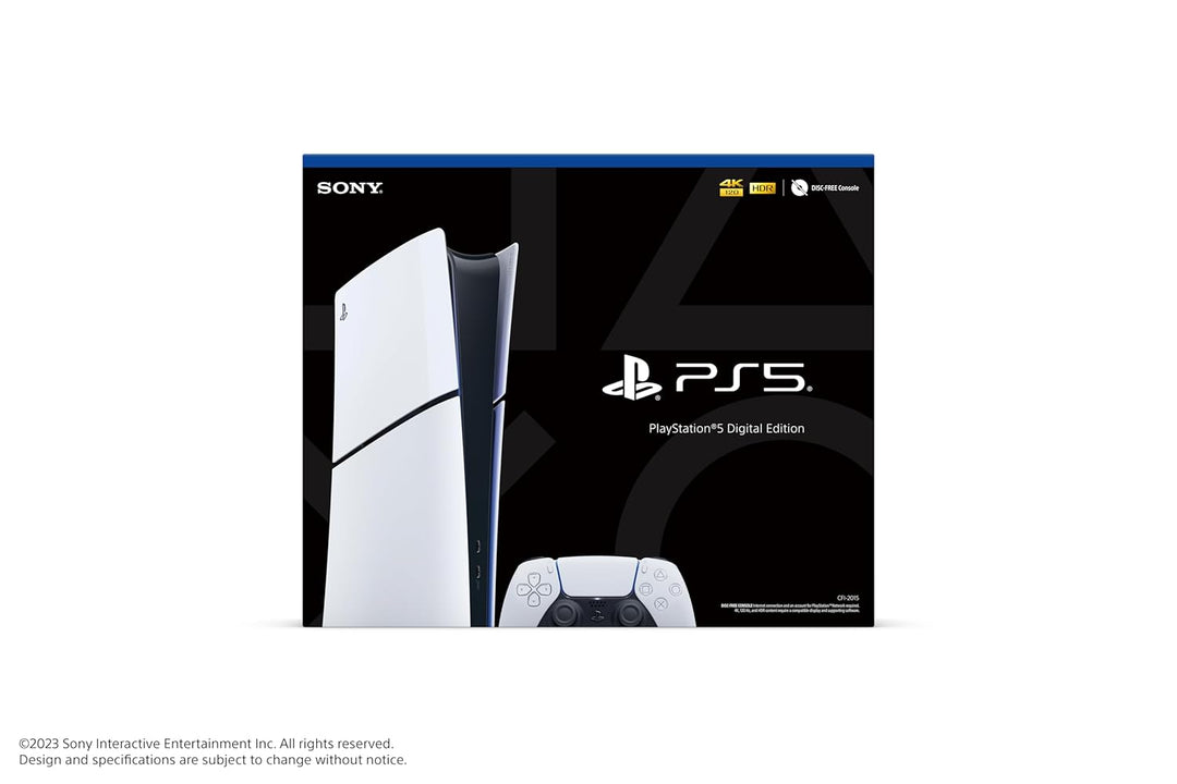 Sony PlayStation 5 Digital Edition Console 2024 Model - Slim