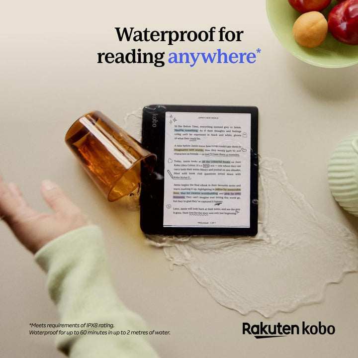 Kobo Libra Colour 7” Audiobooks Waterproof - Black