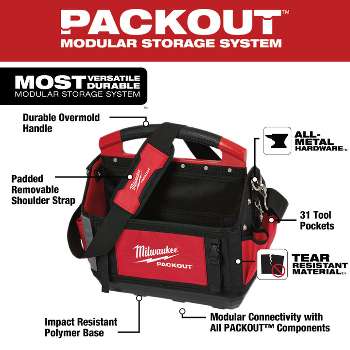 Milwaukee 15" Packout Tote