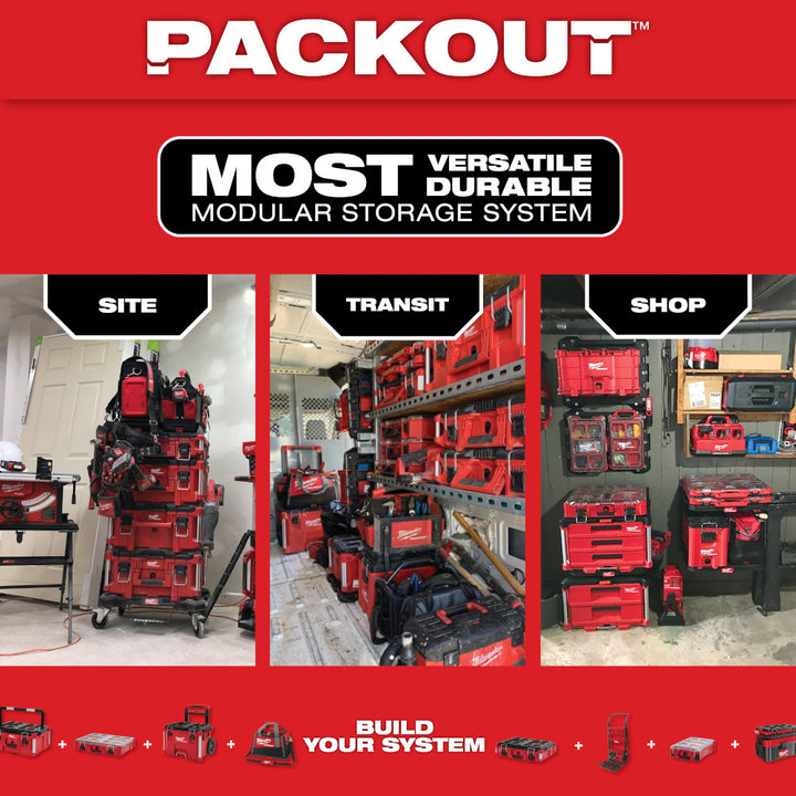 Milwaukee Packout 15 in Structured Tool Bag